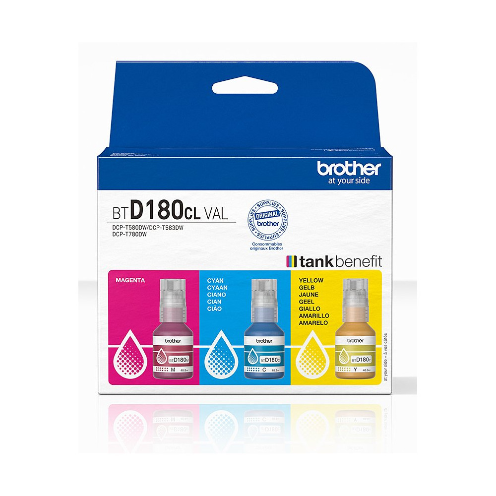Brother BTD180CLVAL ricarica di inchiostro per stampante Originale