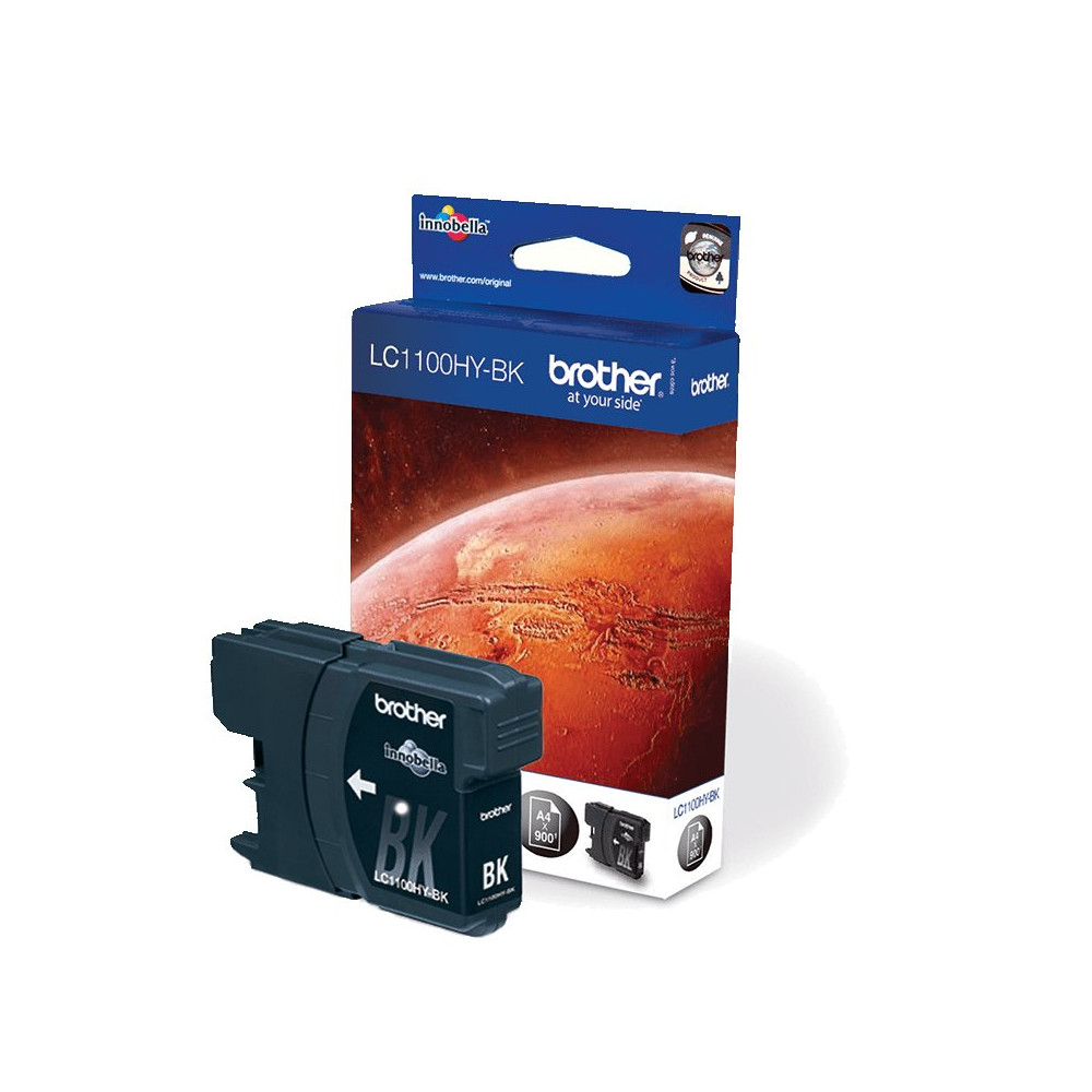 Brother LC1100HYBK cartuccia d'inchiostro 1 pz Originale Nero