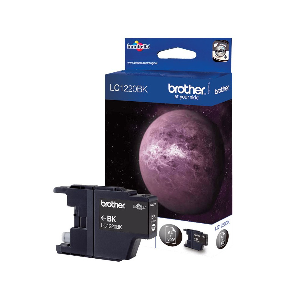 Brother LC1220BK cartuccia d'inchiostro 1 pz Originale Nero
