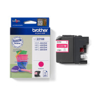 Brother LC221M cartuccia d'inchiostro 1 pz Originale Magenta