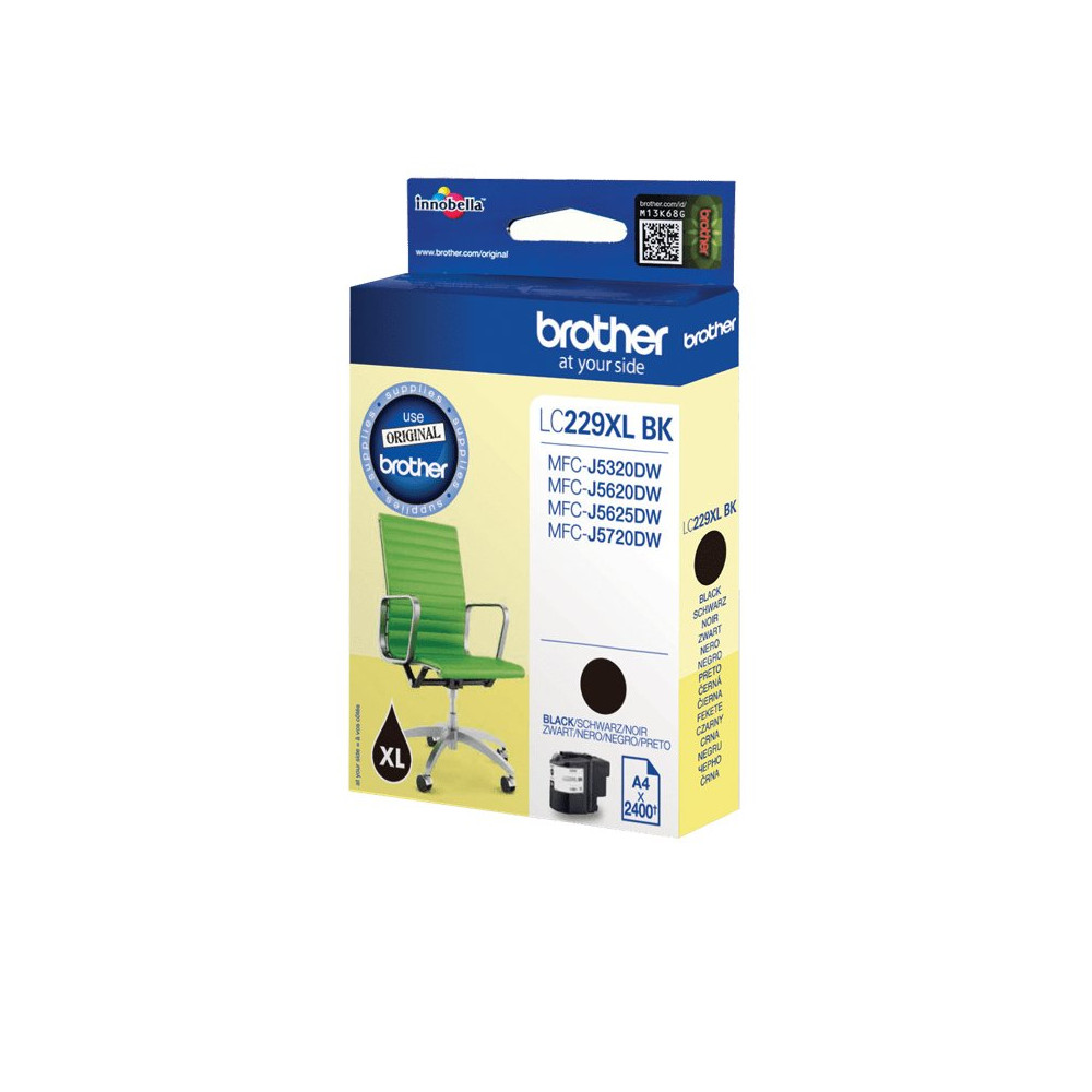 Brother LC229XLBK cartuccia d'inchiostro 1 pz Originale Nero