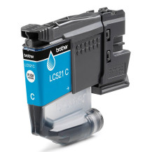 Brother LC521C cartuccia d'inchiostro 1 pz Originale Ciano