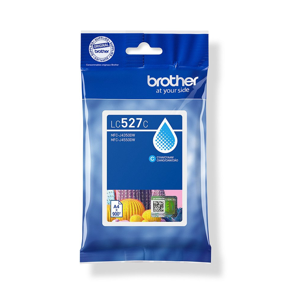 Brother LC527C cartuccia d'inchiostro 1 pz Originale Ciano