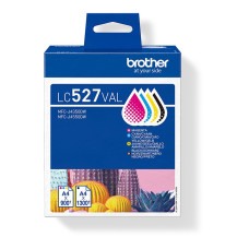 Brother LC527VAL cartuccia d'inchiostro 4 pz Originale Nero, Ciano, Magenta, Giallo