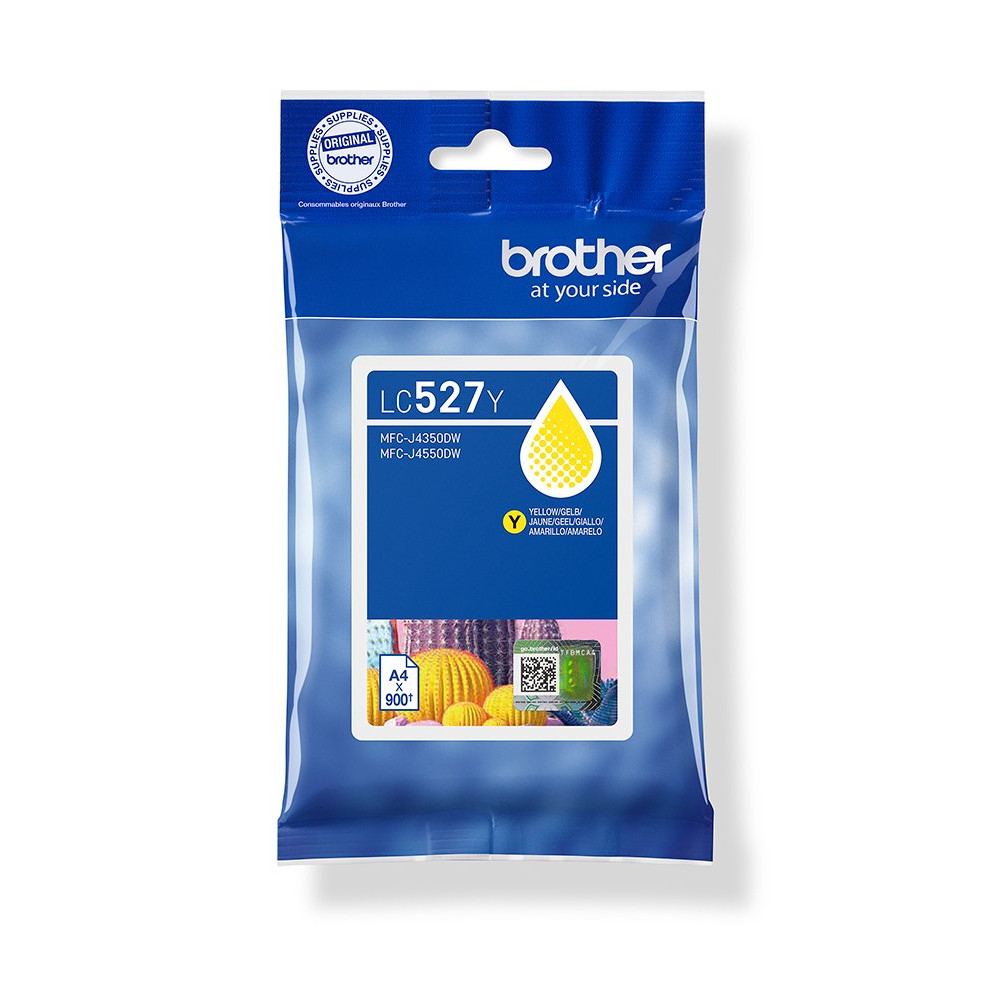 Brother LC527Y cartuccia d'inchiostro 1 pz Originale Giallo
