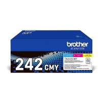 Brother TN-242CMY cartuccia toner 1 pz Originale Ciano, Magenta, Giallo