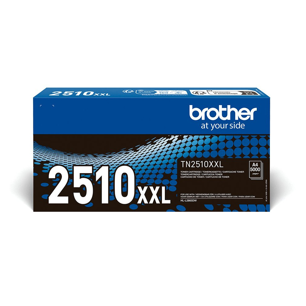 Brother TN2510XXL cartuccia toner 1 pz Originale Nero