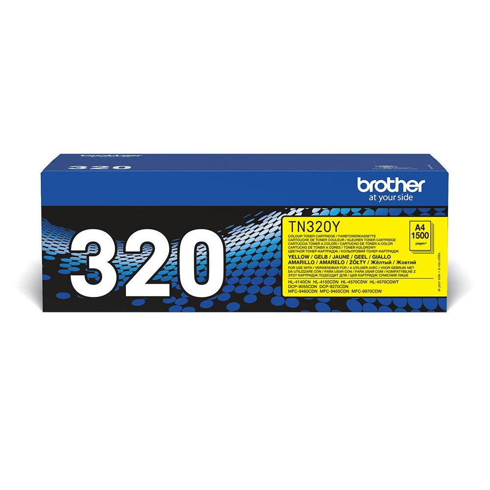 Brother TN-320Y cartuccia toner 1 pz Originale Giallo