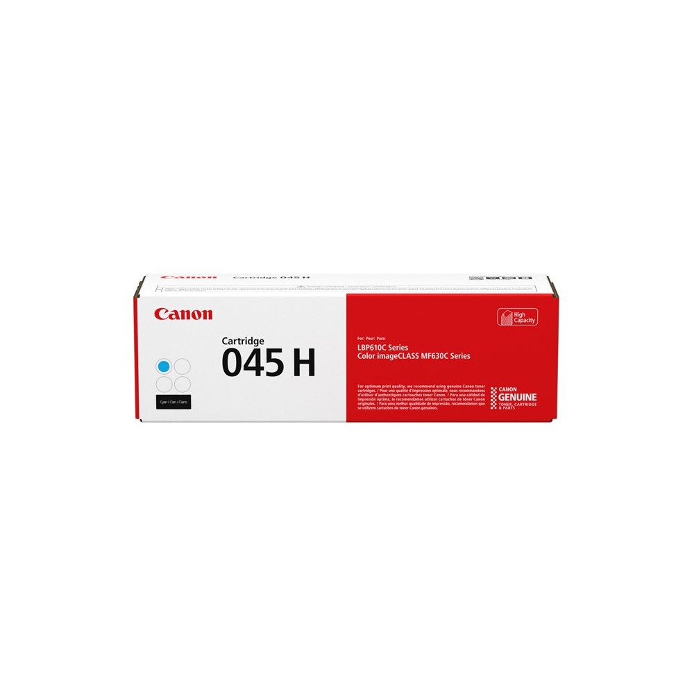 Canon 045 H cartuccia toner 1 pz Originale Ciano