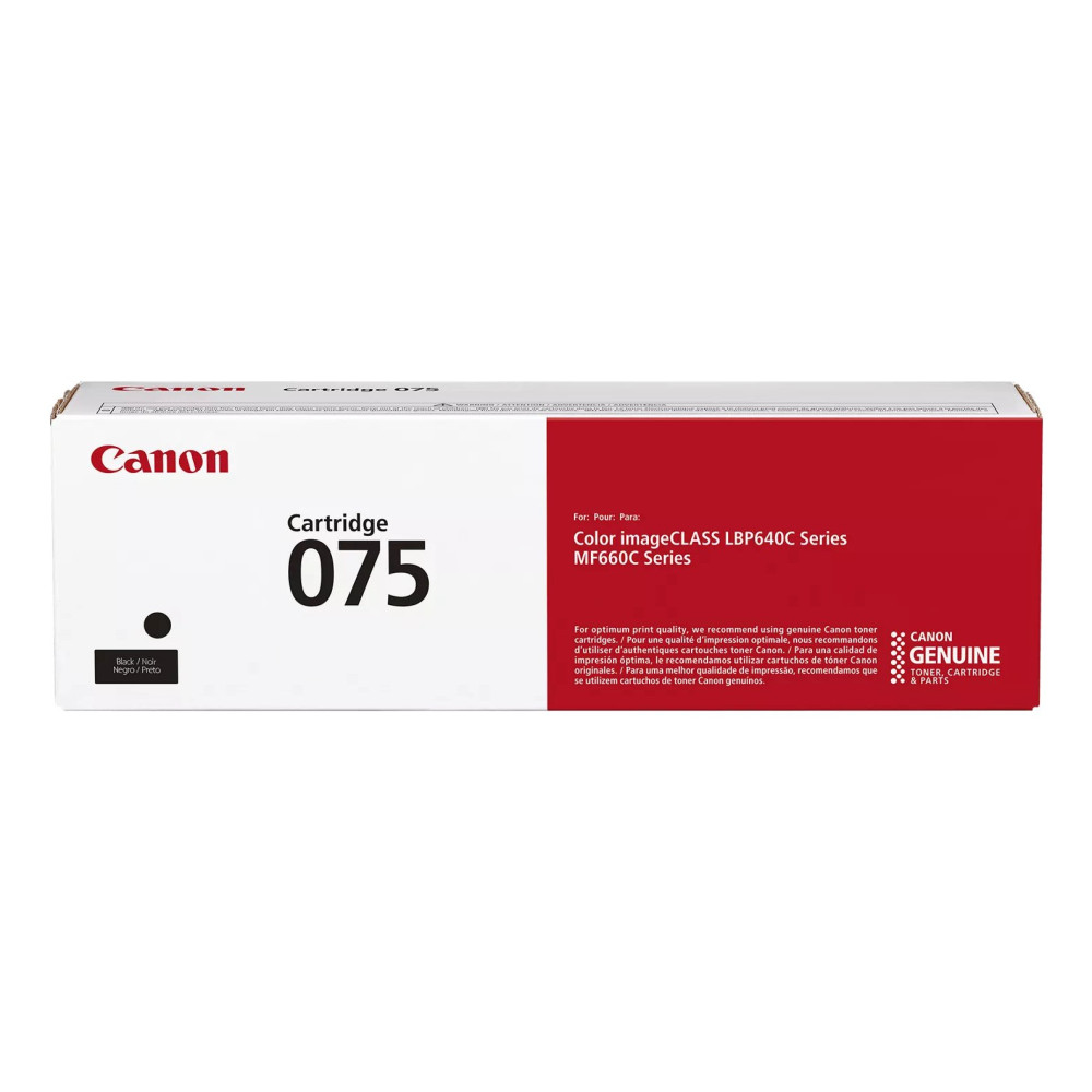 Canon 075 cartuccia toner 1 pz Originale Nero