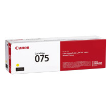 Canon 075 cartuccia toner 1 pz Originale Giallo