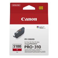 Canon PFI-5100 R cartuccia d'inchiostro 1 pz Originale Rosso