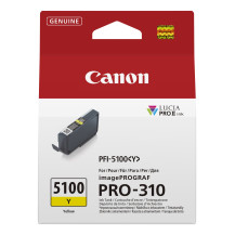 Canon PFI-5100 Y cartuccia d'inchiostro 1 pz Originale Giallo