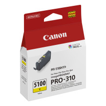 Canon PFI-5100 Y cartuccia d'inchiostro 1 pz Originale Giallo
