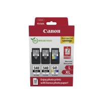 Canon 5224B015 cartuccia d'inchiostro 3 pz Originale Nero, Ciano, Magenta, Giallo