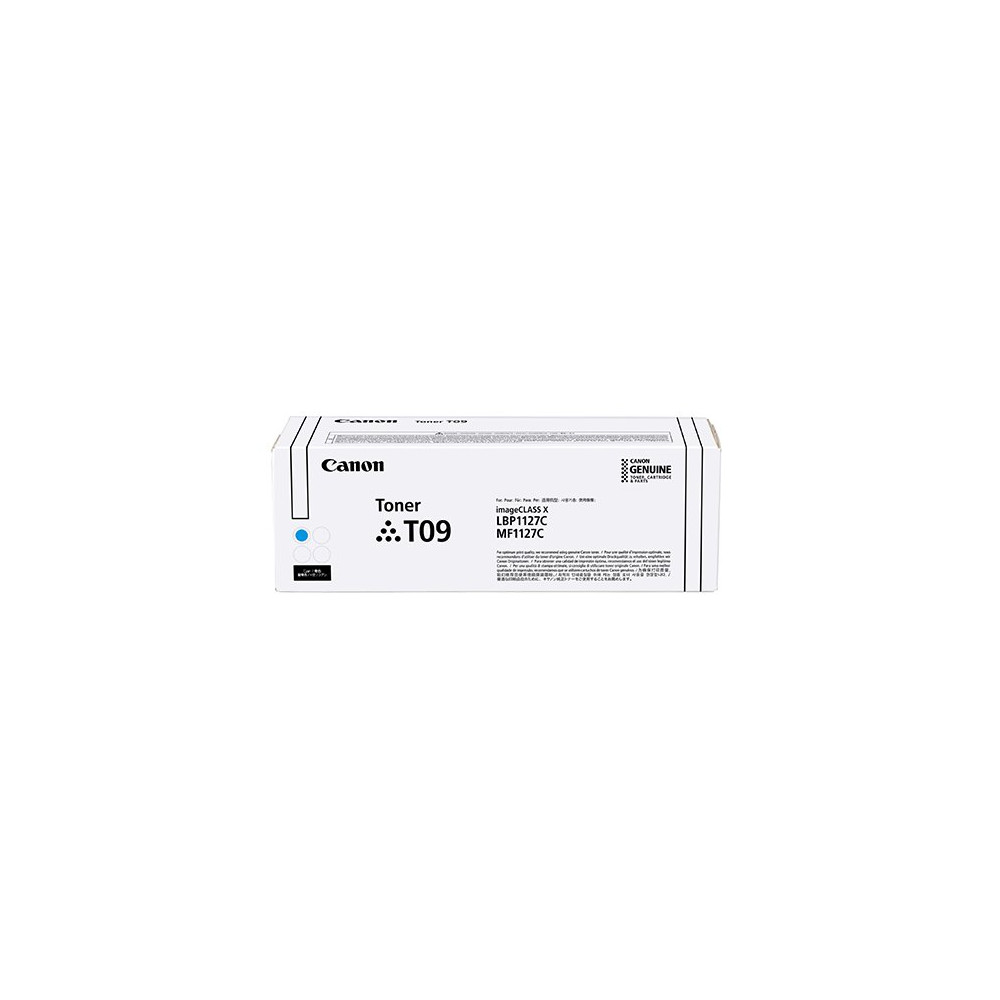 Canon T09 cartuccia toner 1 pz Originale Ciano