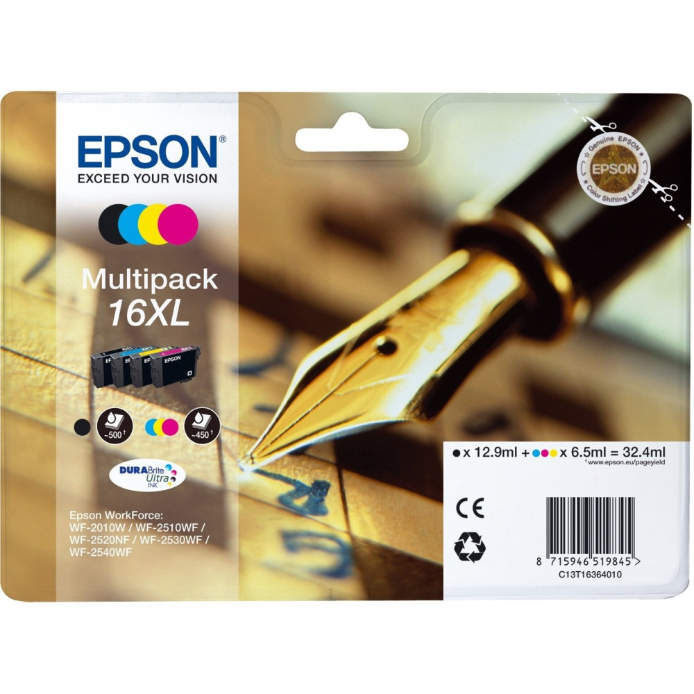 Epson Pen and crossword Multipack 16XL (4 colori) Epson Pen and crossword Multipack 16XL (4 colori)