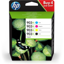 HP 903XL cartuccia d'inchiostro 4 pz Originale Resa elevata (XL) Nero, Ciano, Magenta, Giallo