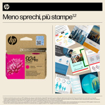 HP Cartuccia di inchiostro magenta originale 924e EvoMore