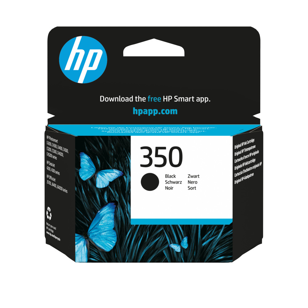 HP Cartuccia originale inchiostro nero 350