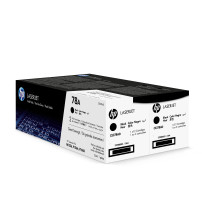 HP Confezione da 2 cartucce originali di Toner nero LaserJet 78A