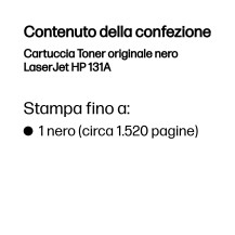 HP Cartuccia Toner originale nero LaserJet 131A