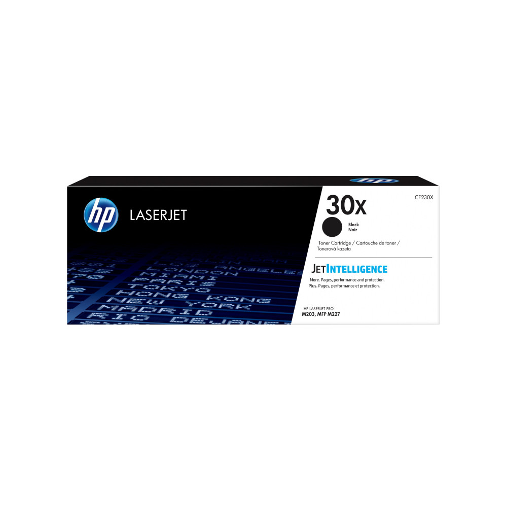 HP Cartuccia toner nero originale ad alta capacità LaserJet 30X HP Cartuccia toner nero originale ad alta capacità LaserJet 30X