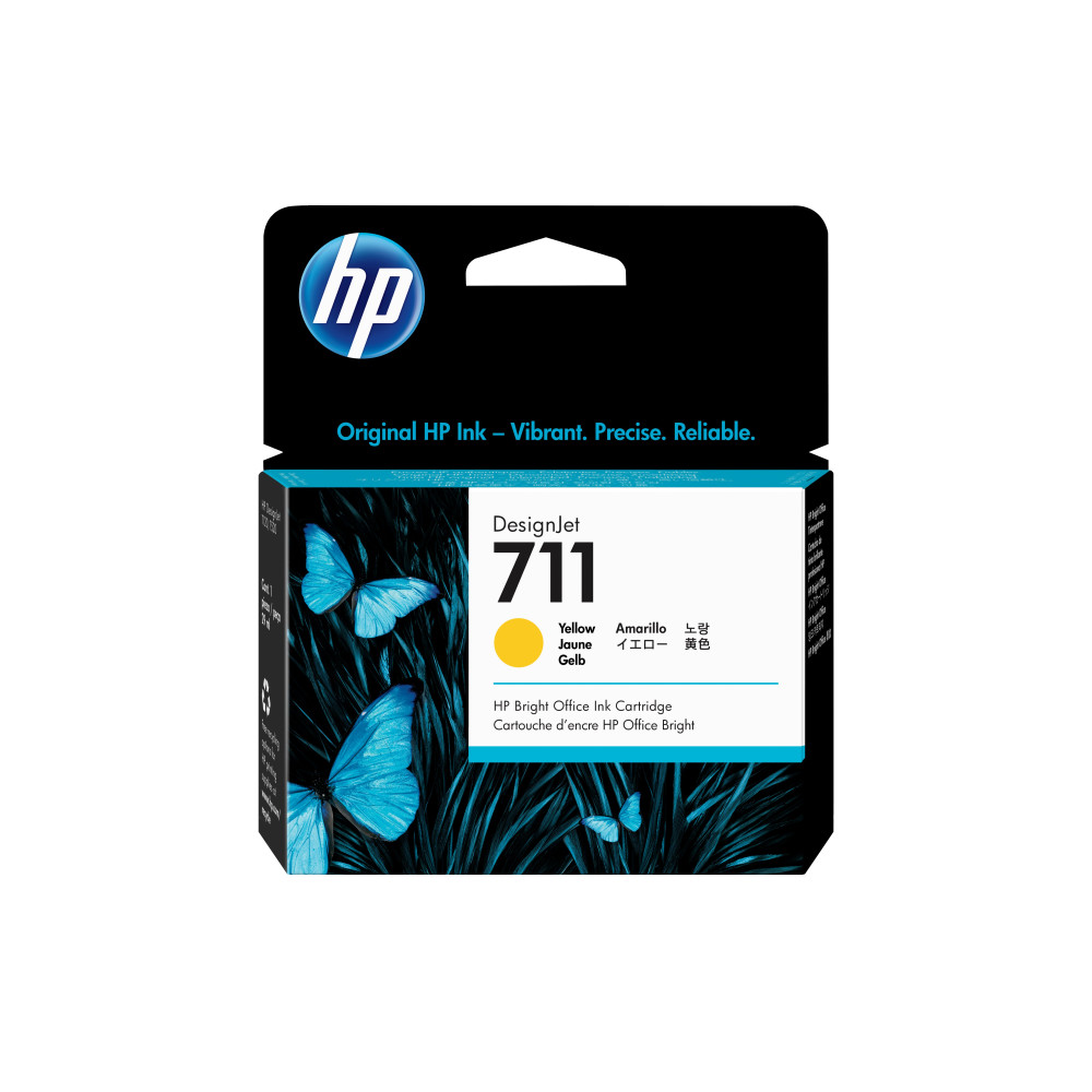 HP Cartuccia inchiostro giallo DesignJet 711, 29 ml