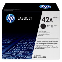 HP 42X High Yield Black Original LaserJet Toner Cartridge cartuccia toner 1 pz Originale Nero