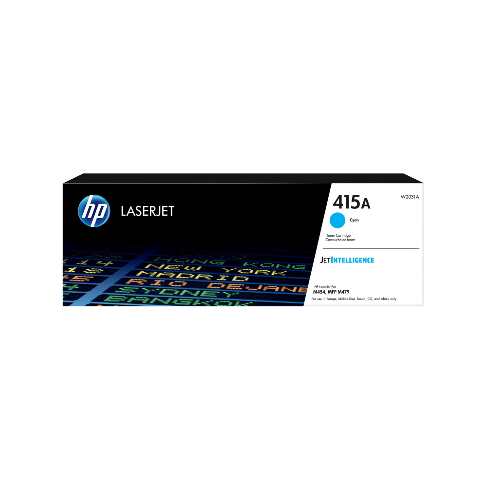HP Cartuccia toner ciano originale LaserJet 415A HP Cartuccia toner ciano originale LaserJet 415A