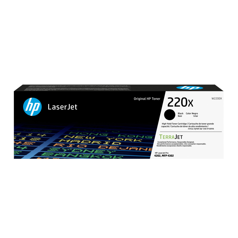 HP Cartuccia toner originale nero LaserJet 220X HP Cartuccia toner originale nero LaserJet 220X