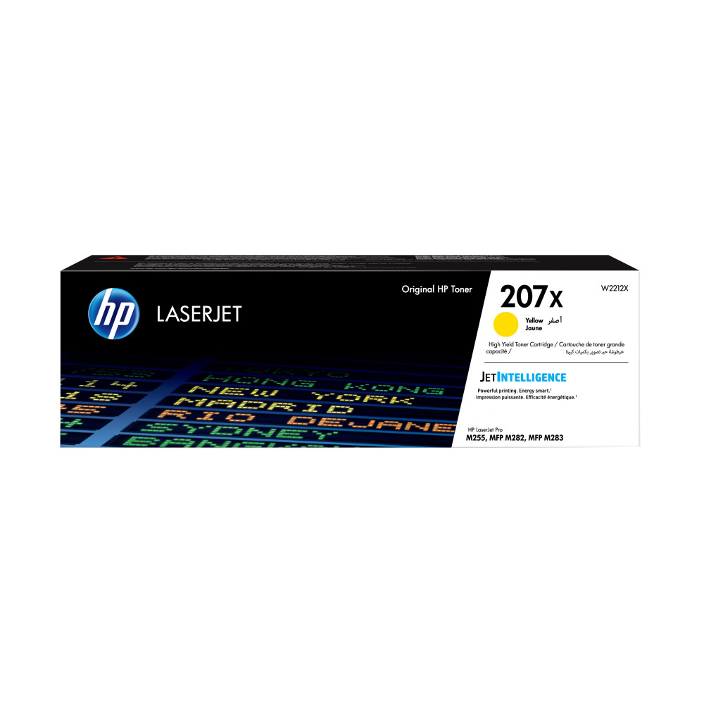 HP Cartuccia toner giallo originale LaserJet 207X ad alta capacità
