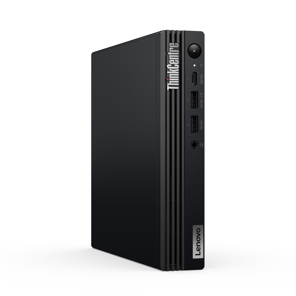 Lenovo ThinkCentre M70q Gen 5 Intel® Core™ i3 i3-14100T 8 GB DDR5-SDRAM 256 GB SSD Windows 11 Pro Mini PC Nero