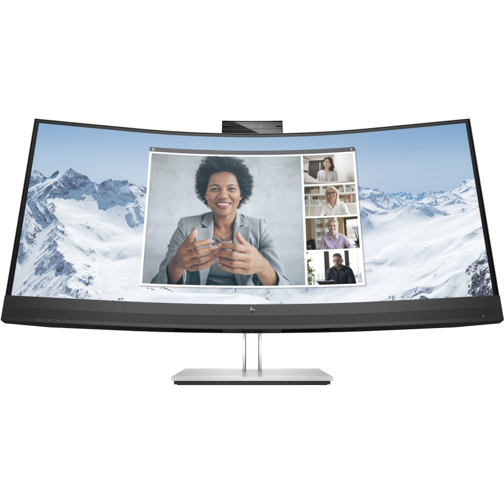 HP Monitor per video conferenze con schermo curvo E34m G4 USB-C WQHD HP Monitor per video conferenze con schermo curvo E34m G4 USB-C WQHD
