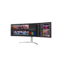 LG 49WQ95X-W Monitor PC 124,5 cm (49") 5120 x 1440 Pixel Dual QHD Bianco