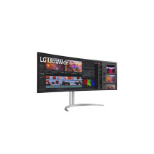 LG 49WQ95X-W Monitor PC 124,5 cm (49") 5120 x 1440 Pixel Dual QHD Bianco