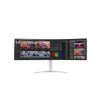 LG 49WQ95X-W Monitor PC 124,5 cm (49") 5120 x 1440 Pixel Dual QHD Bianco