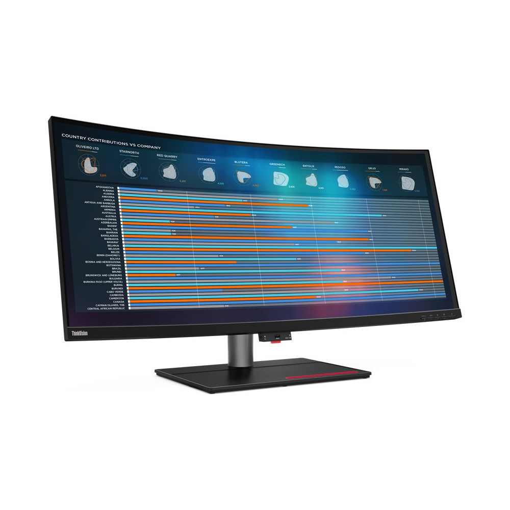 Lenovo ThinkVision P40w-20 LED display 100,8 cm (39.7") 5120 x 2160 Pixel 5K Ultra HD Nero Lenovo ThinkVision P40w-20 LED display 100,8 cm (39.7") 5120 x 2160 Pixel 5K Ultra HD Nero