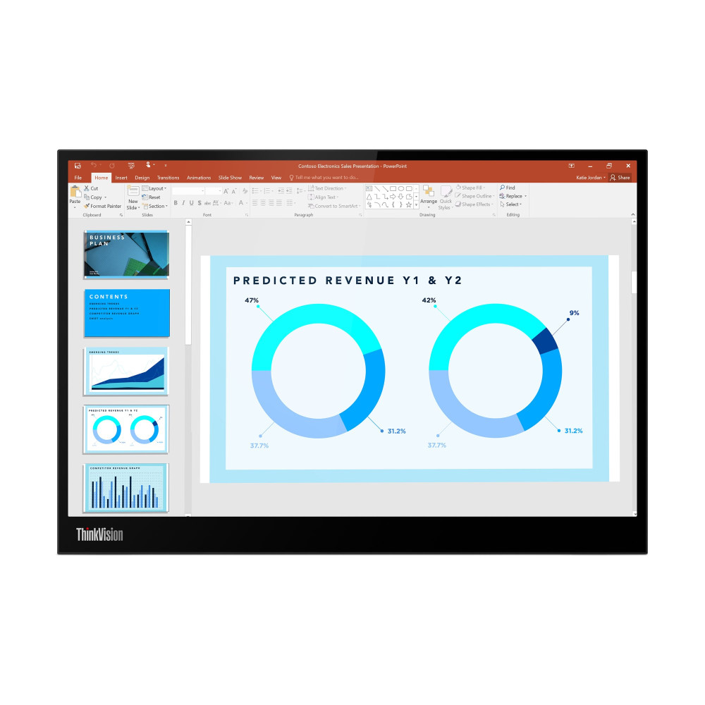 Lenovo ThinkVision M14d LED display 35,6 cm (14") 2240 x 1400 Pixel 2.2K Nero Lenovo ThinkVision M14d LED display 35,6 cm (14") 2240 x 1400 Pixel 2.2K Nero