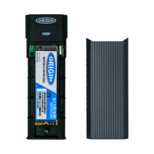 Origin Storage OSEC1TBNVME unità esterna a stato solido 1 TB USB tipo-C 3.2 Gen 2 (3.1 Gen 2) Alluminio, Grigio