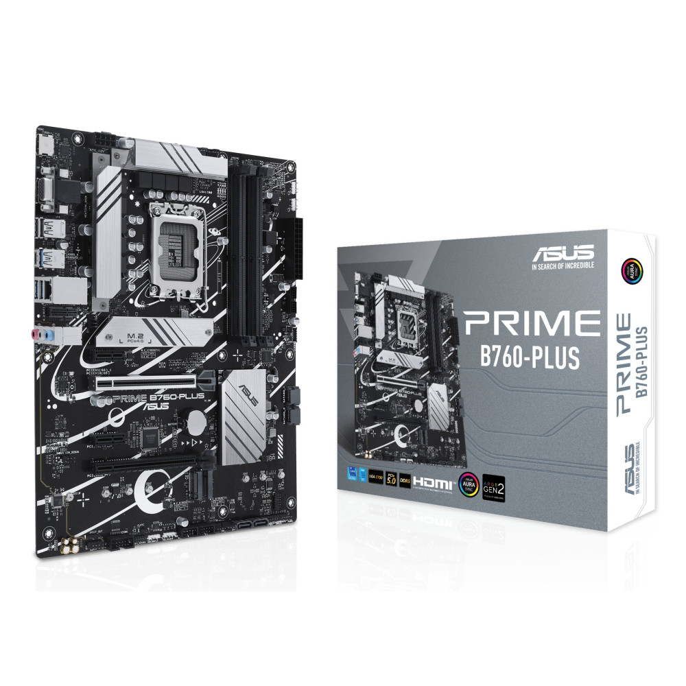 ASUS PRIME B760-PLUS Intel B760 LGA 1700 ATX ASUS PRIME B760-PLUS Intel B760 LGA 1700 ATX