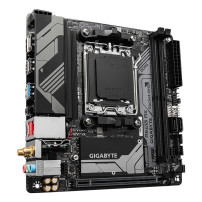 GIGABYTE A620I AX Scheda madre - Supporta CPU AMD Ryzen 8000, VRM digitale a 5+2+1 fasi, fino a 6400MHz DDR5 (OC), 1xPCIe 4.0 M.