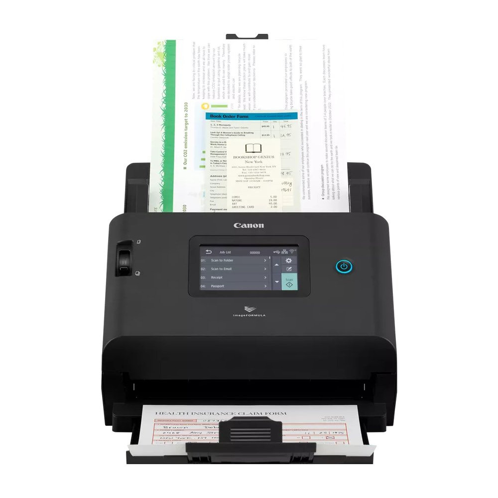 Canon DR-S350NW Scanner ADF 600 x 600 DPI A4 Nero Canon DR-S350NW Scanner ADF 600 x 600 DPI A4 Nero
