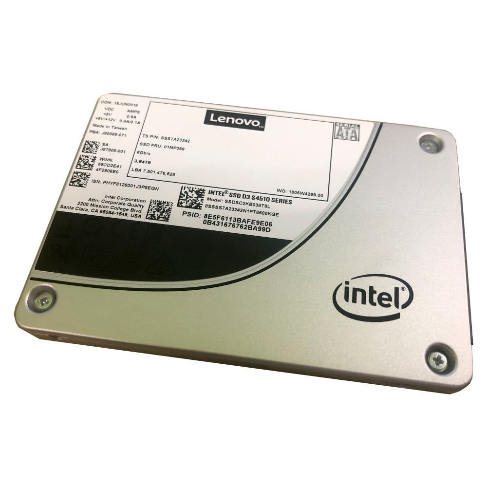 Lenovo 4XB7A10247 drives allo stato solido 240 GB 2.5" Serial ATA III Lenovo 4XB7A10247 drives allo stato solido 240 GB 2.5" Serial ATA III