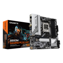 GIGABYTE B650M GAMING PLUS WIFI Scheda madre - CPU AMD Ryzen 9000, VRM a 5+2+2 fasi, fino a 8000 MHz DDR5, 2xPCIe 4.0 M.2, LAN 2
