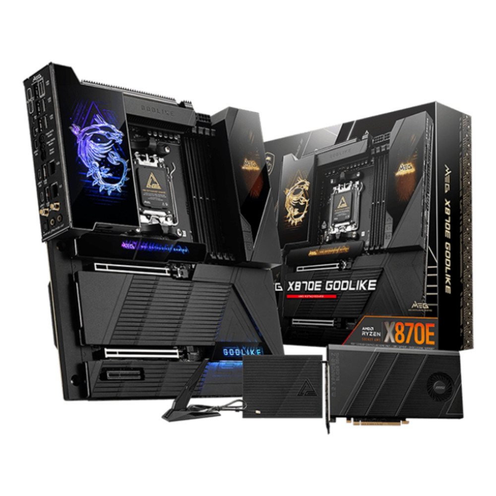 MSI MEG X870E GODLIKE scheda madre AMD X870E Socket AM5 ATX esteso MSI MEG X870E GODLIKE scheda madre AMD X870E Socket AM5 ATX esteso
