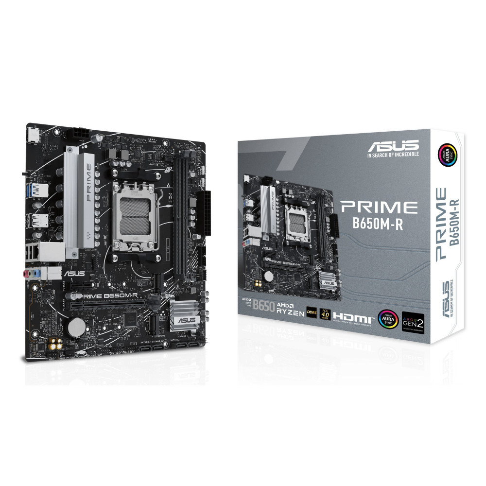 ASUS PRIME B650M-R AMD B650 Socket AM5 micro ATX ASUS PRIME B650M-R AMD B650 Socket AM5 micro ATX