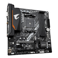 GIGABYTE B550M AORUS ELITE AX Scheda madre - CPU AMD Ryzen 5000, VRM a 5+3 fasi, fino a 4733 MHz DDR4, 1xPCIe 4.0 + 1xPCIe 3.0 M