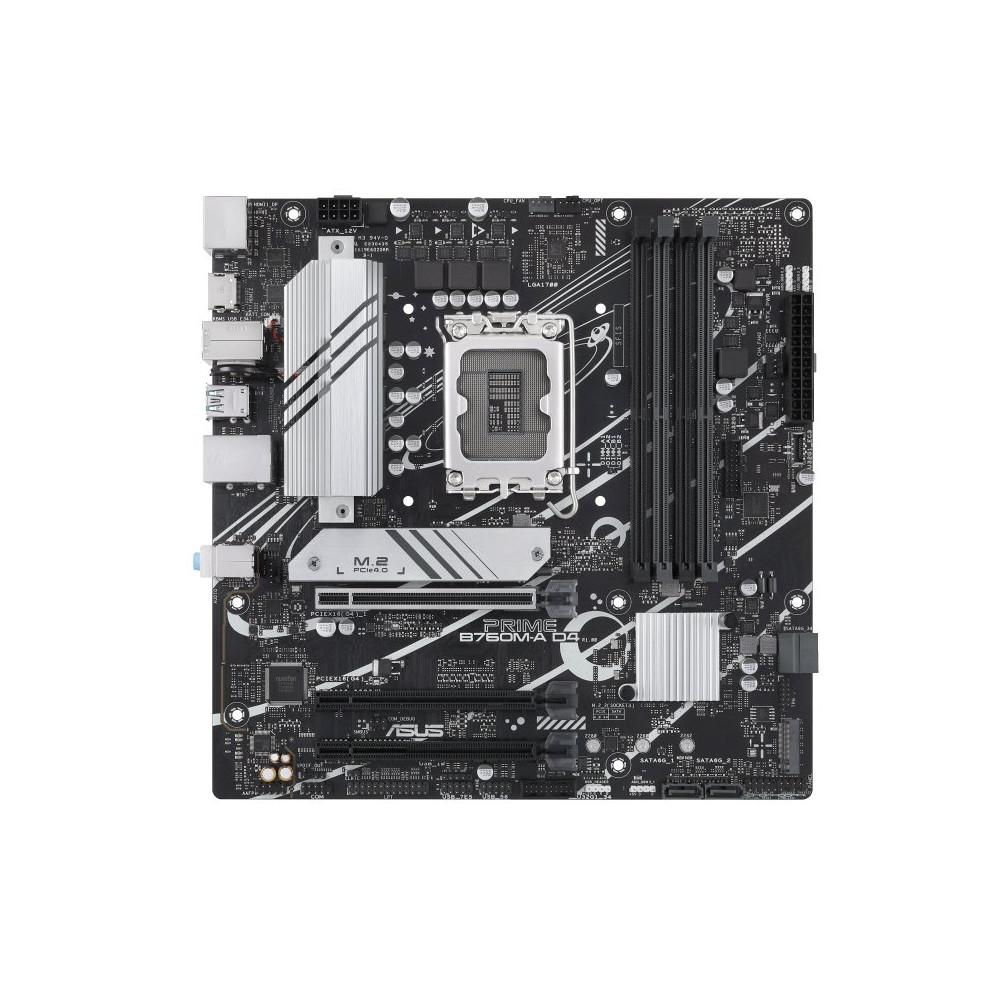 ASUS PRIME B760M-A D4-CSM Intel B760 LGA 1700 micro ATX ASUS PRIME B760M-A D4-CSM Intel B760 LGA 1700 micro ATX