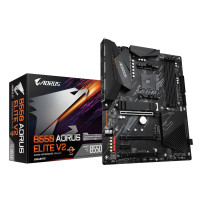 GIGABYTE B550 AORUS ELITE V2 Scheda madre - CPU AMD Ryzen 5000, VRM a 12+2 fasi, fino a 4733 MHz DDR4, 1xPCIe 4.0 + 1xPCIe 3.0 M